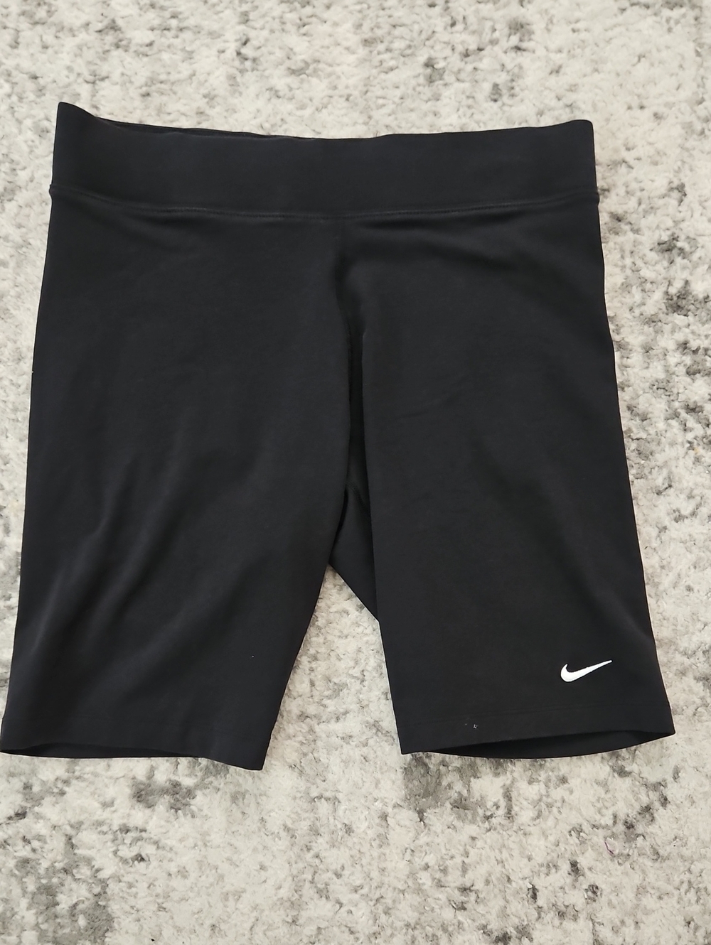 Nike Black Women’s Bike Shorts with Swoosh